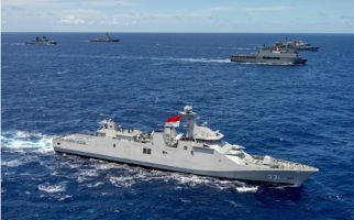 KRI REM-331 dan Puluhan Kapal Perang Negara Sahabat Sukses Menjaga Keamanan Laut Internasional - JPNN.com