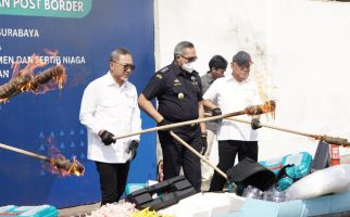 Bea Cukai Hadiri Pemusnahan Barang Hasil Pengawasan Post Border Senilai Rp 5,3 Miliar - JPNN.com