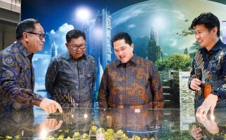 Resmikan Gedung Nawasena Mandiri Corporate University, Erick Thohir: Penyiapan SDM Sangat Penting - JPNN.com