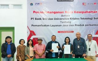 Bank DKI Siap Dukung Kebutuhan Transaksi Perbankan Universitas Kristen Teknologi Solo - JPNN.com