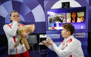 Raih Emas Paris 2024, Huang Ya Qiong Dilamar Kekasih - JPNN.com