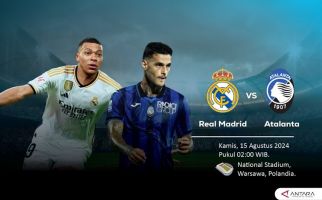 Piala Super UEFA: Hadapi Atalanta, Real Madrid Bawa Pemain Terbaik termasuk Mbappe - JPNN.com