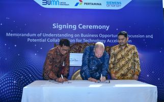 Pertamina dan Siemens Energy Siap Berkolaborasi Wujudkan Transisi Energi Berkelanjutan - JPNN.com