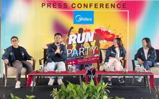 Midea Run to Party Kampanyekan Gaya Hidup Sehat dan Dukung Industri Musik - JPNN.com