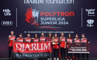 Sapu Bersih 4 Piala Bergengsi, PB Djarum Ukir Sejarah Polytron Superliga Junior 2024 - JPNN.com