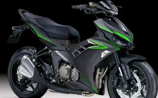 Kawasaki Kembangkan Motor Bebek Sport, Pesaing MX King dan Supra GTR - JPNN.com