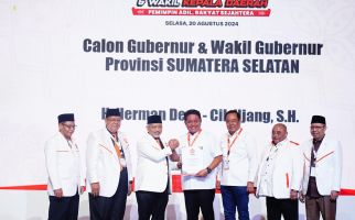 Herman Deru-Cik Ujang Resmi Terima B1KWK PKS untuk Pilgub Sumsel - JPNN.com