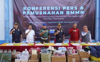 Bea Cukai Menggelar Ekspose Penertiban Importasi dan Pemusnahan BMMN di Semarang - JPNN.com