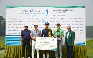 Jonathan Wijono Finis Terbaik, Liu Yung-Hua Menangi BNI Ciputra Golfpreneur Tournament 2024 - JPNN.com