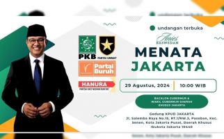 Viral Poster Anies Bakal Daftar Cagub Jakarta, Ini Faktanya - JPNN.com