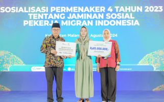 Menaker Ida Fauziyah Dorong Pekerja Migran Wajib jadi Peserta BPJS Ketenagakerjaan - JPNN.com