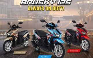 Tantang Honda Vario 125, Kawasaki Meluncurkan Brusky 125, Cek Harganya di Sini - JPNN.com