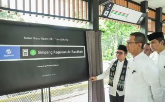 Transjakarta Resmikan Halte Simpang Ragunan Ar- Raudhah - JPNN.com