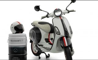 Vespa Elettrica Monaco Tampil Mewah, Hasil Kreasi Mansory - JPNN.com