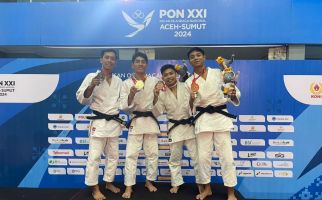 Atlet Judo Polri Sumbang Emas Untuk Bali di PON XXI Aceh-Sumut - JPNN.com