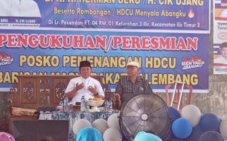 Tim Barisan Masyarakat Palembang Ditargetkan Raih 60% Suara untuk HDCU - JPNN.com