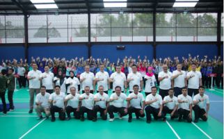 Lapas Kelas IIA Tangerang Memeriahkan Badminton Kakanwil Cup 2024 - JPNN.com