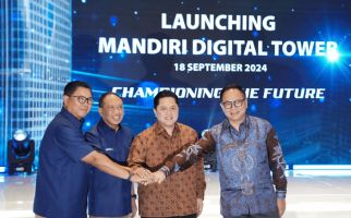 Mandiri Digital Tower Diresmikan, Erick Thohir Tekankan Pentingnya Cyber Security - JPNN.com