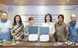 Salurkan Dana Pendidikan, Sucor AM Gandeng Yayasan Maju Bersama Pengusaha Indonesia - JPNN.com