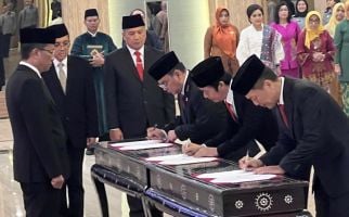 Nico Afinta Resmi Jabat Sekretaris Jenderal Kemenkumham - JPNN.com