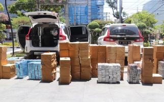 Bea Cukai Gagalkan Peredaran Ratusan Ribu Rokok Ilegal di Semarang - JPNN.com