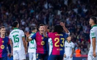 Barcelona vs Getafe: Gol Lewandowski Bawa Barca Menang Tipis 1-0 - JPNN.com