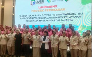 AKBP. dr. Huntal Napoleon Luncurkan Burn Center RS Bhayangkara TK.I Pusdokkes Polri - JPNN.com