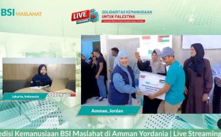 BSI Maslahat Laporkan Penyaluran Bantuan kepada Rakyat Palestina Secara Langsung - JPNN.com