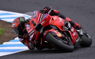 Hasil Sprint MotoGP Jepang: Pecco Dapat Rezeki Nomplok, Marquez Ketiga, Martin ke-4 - JPNN.com