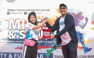 Saint Peter’s School Gelar Miles and Smiles Untuk Tingkatkan Kesehatan dan Empati Siswa - JPNN.com