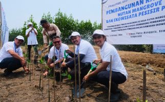 ASDP Tanam 3 Ribu Bibit Mangrove di Tangerang, Wujud Komitmen Jaga Kualitas Perairan - JPNN.com