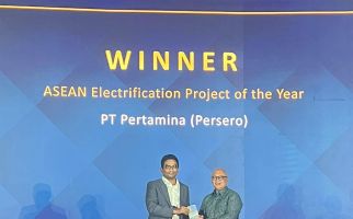 Pertamina Raih Penghargaan Kategori ASEAN Electrification Project di Enlit Asia 2024 - JPNN.com