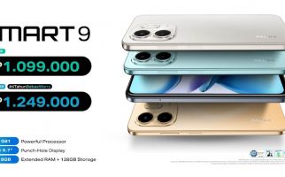 Infinix SMART 9, Rekomendasi HP Sejutaan Tahan Air dan Debu - JPNN.com