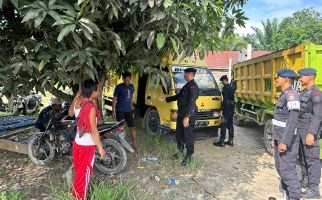 Brimob Polda Riau Gencarkan Patroli Jaga Kamtibmas Demi Ciptakan Pilkada Damai - JPNN.com