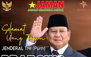 Prabowo Subianto Ulang Tahun, JAMAN: Selamat Memperjuangkan Kemandirian Nasional - JPNN.com