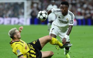 Real Madrid vs Dortmund: Hattrick Vinicius Jr Mewarnai Comeback Los Blancos - JPNN.com