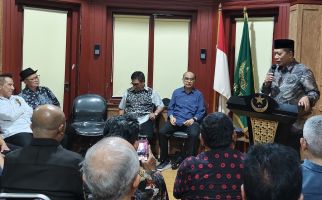 Pesan Hamdan Zoelva untuk Ferry Juliantono di Tasyakuran Syarikat Islam - JPNN.com