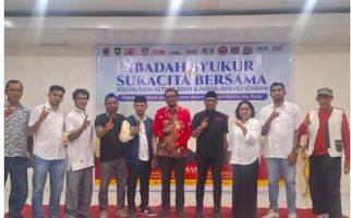 Pesan Cagub Malut Husain Alting Sjah Saat Hadiri Ibadah Syukur Peringatan Sumpah Pemuda - JPNN.com