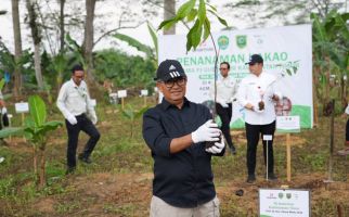 Pj Gubernur Kaltim Akmal Malik Tanam Kakao di Berau Coal - JPNN.com