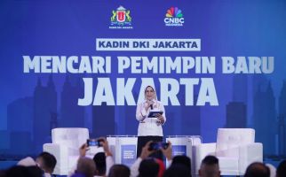 3 Paslon Cagub Buka-bukaan di Debat Kadin DKI Cari Pemimpin Baru di DKJ - JPNN.com