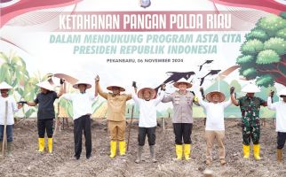 Gerak Cepat Polda Riau Rilis Program Ketahanan Pangan Dukung Asta Cita Presiden Dapat Pujian - JPNN.com