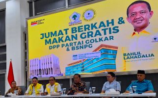 Golkar Gelar Acara Jumat Berkah dan Makan Gratis, Idrus Marham: Ini Perintah Ketum Bahlil Lahadalia - JPNN.com