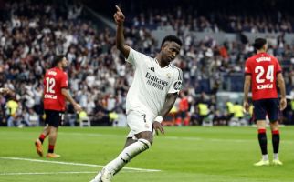 Real Madrid Menang 4-0 Atas Osasuna, Vinicius Junior Cetak Hattrick - JPNN.com