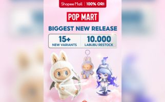 Jangan Lewatkan, Koleksi Labubu Terbaru Hadir di POP MART Official Store Shopee - JPNN.com