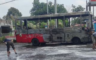 Bus Trans Semarang Terbakar, Ini Dugaan Penyebabnya - JPNN.com