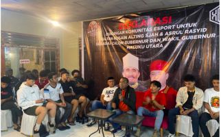 Komunitas E-Sports Maluku Utara Deklarasikan Dukungan untuk HAS di Pilgub Malut 2024 - JPNN.com