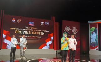 Debat Pilgub Banten, Paslon Nomor Urut 1 & 2 Adu Gagasan Soal Pengentasan Pengangguran - JPNN.com