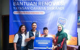 Bank Raya Lakukan Renovasi Rumah Singgah Yayasan Cahaya Srikandi - JPNN.com