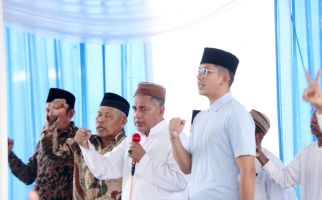 Ratusan Warga Desa Serdang Gelar Istigasah & Doa Bersama untuk Kemenangan Egi-Syaiful - JPNN.com