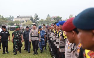 Polda Riau dan TNI Sebar 1.615 Personel Demi Kelancaran Pilkada 2024 - JPNN.com